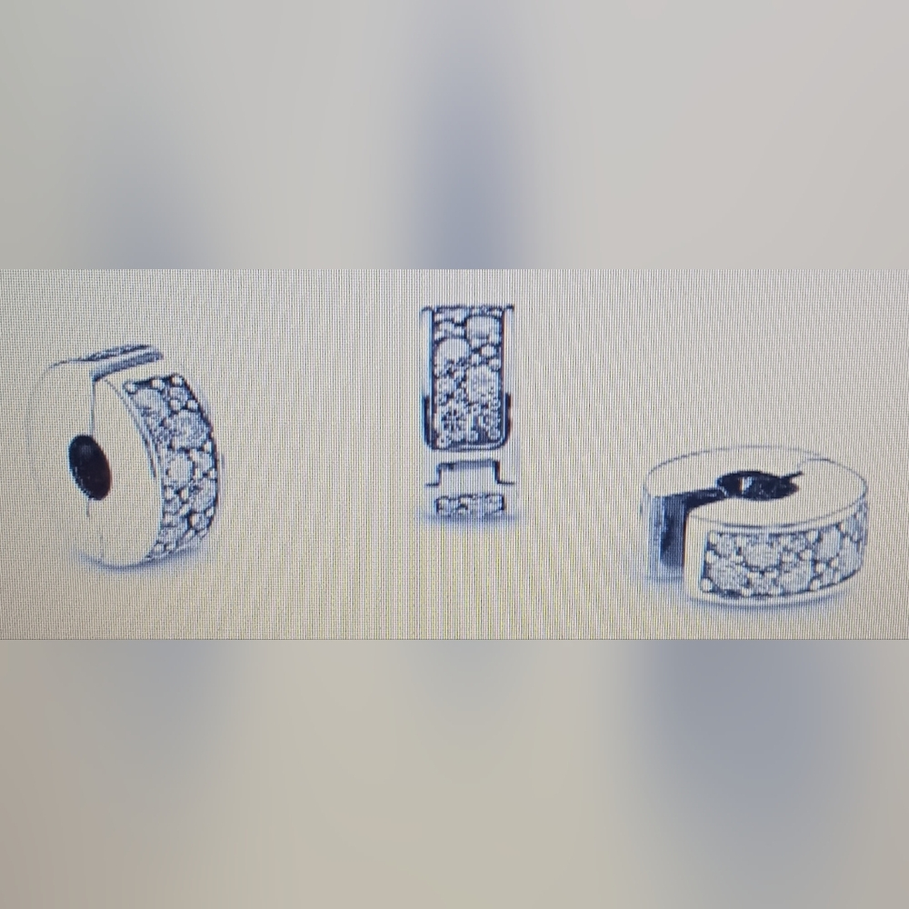 Pandora Diamond Style ALE S925 Clamp Charm